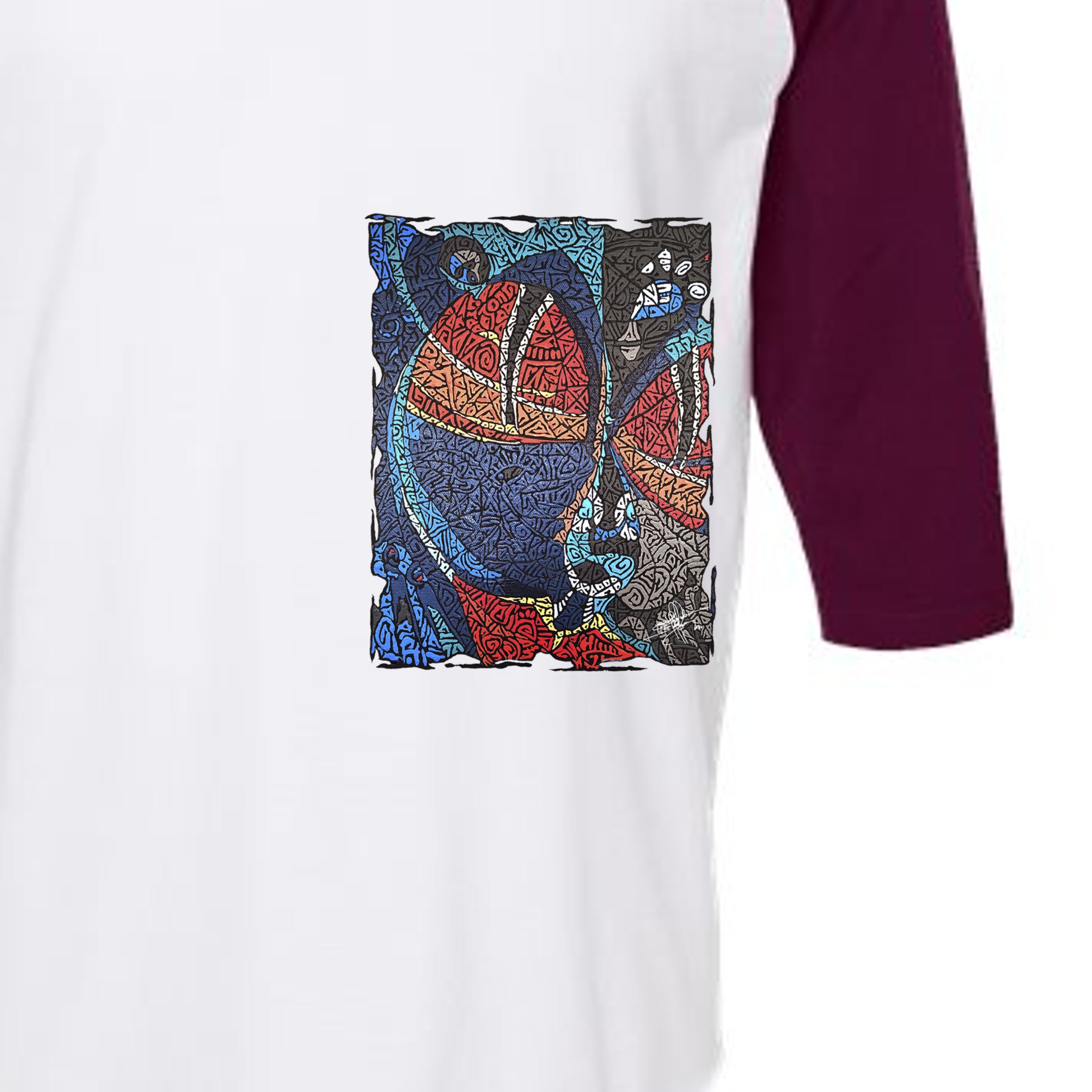 White/ Maroon - 245 - FRONT